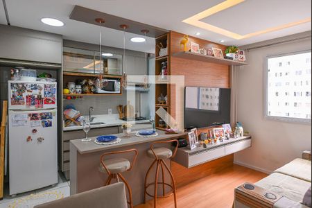 Sala de apartamento à venda com 2 quartos, 40m² em Jardim São Savério, São Paulo