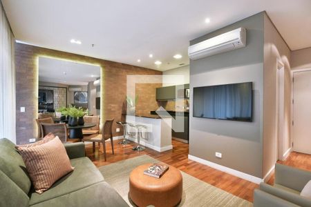 Apartamento para alugar com 65m², 1 quarto e 2 vagas