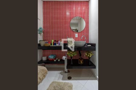 Lavabo de casa para alugar com 4 quartos, 137m² em Vila Bela Vista, Santo André