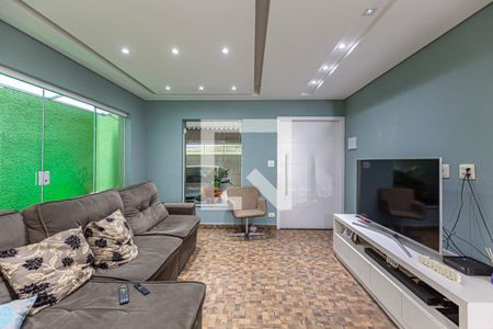 Sala de casa para alugar com 4 quartos, 137m² em Vila Bela Vista, Santo André