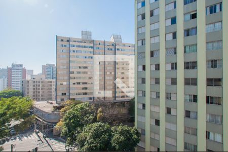 Vista da Sala de apartamento à venda com 1 quarto, 45m² em Pompeia, São Paulo