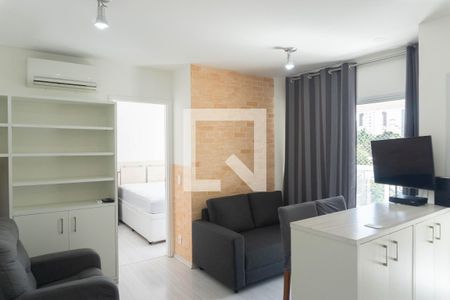Sala de apartamento para alugar com 1 quarto, 34m² em Consolação, São Paulo