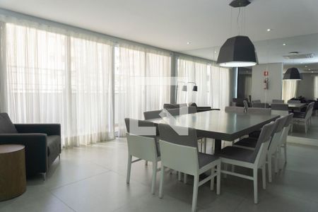 Apartamento para alugar com 34m², 1 quarto e 1 vagaÁrea comum - Salão de festas