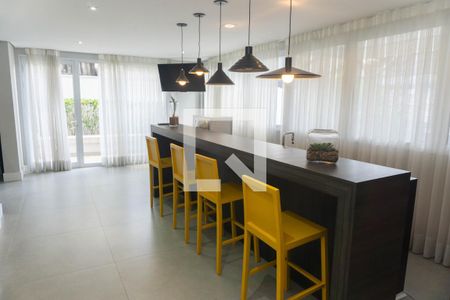 Apartamento para alugar com 34m², 1 quarto e 1 vagaÁrea comum - Salão de festas