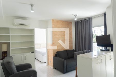 Sala de apartamento para alugar com 1 quarto, 34m² em Consolação, São Paulo