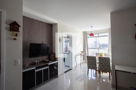 Sala de Estar de apartamento à venda com 2 quartos, 52m² em Candelária, Belo Horizonte