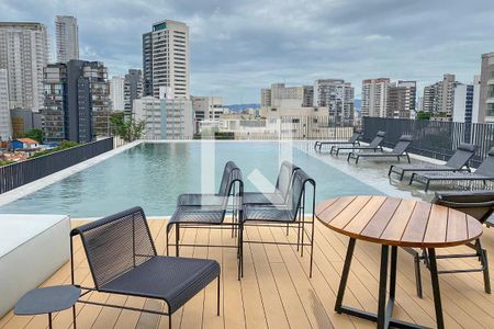 Studio para alugar com 30m², 1 quarto e sem vagaPiscina