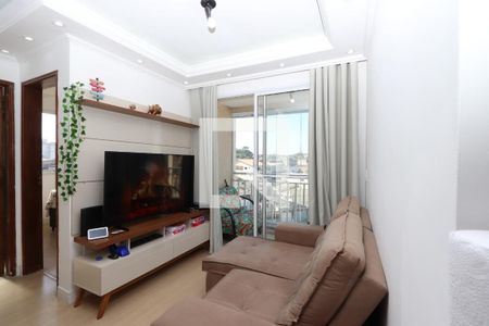 Sala de apartamento para alugar com 2 quartos, 55m² em Jardim Imperador (zona Leste), São Paulo