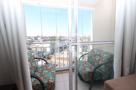 Sacada de apartamento para alugar com 2 quartos, 55m² em Jardim Imperador (zona Leste), São Paulo