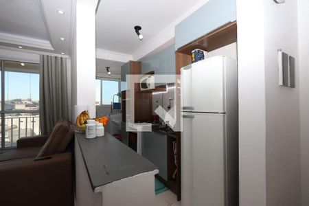 Cozinha de apartamento para alugar com 2 quartos, 55m² em Jardim Imperador (zona Leste), São Paulo