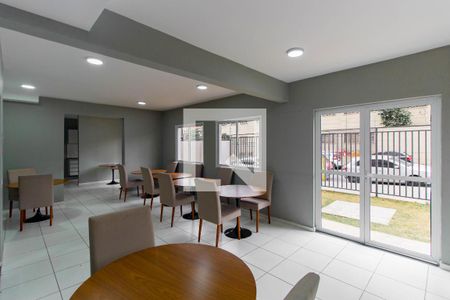 Apartamento para alugar com 28m², 1 quarto e sem vagaÁrea comum - Salão de festas