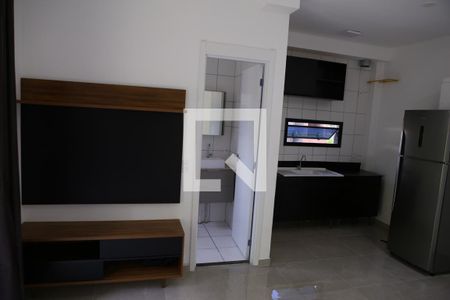 Sala/Cozinha de kitnet/studio para alugar com 1 quarto, 26m² em Jardim Panorama, São Paulo