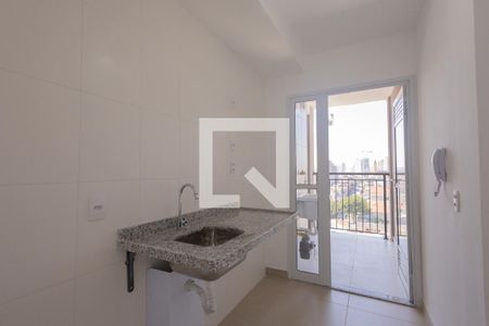 Cozinha de apartamento à venda com 2 quartos, 55m² em Chácara Santo Antônio (zona Leste), São Paulo