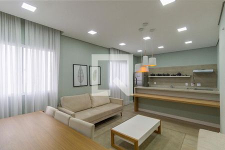 Apartamento para alugar com 40m², 2 quartos e sem vagaÁrea Comum - Área Gourmet