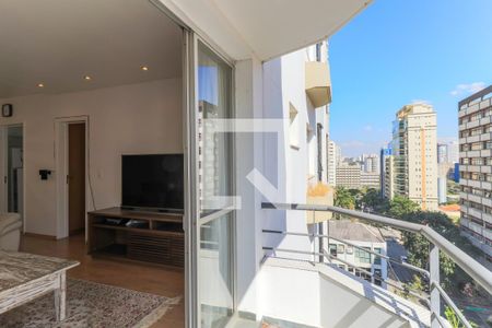 Apartamento à venda com 58m², 1 quarto e 1 vagaVaranda da Sala