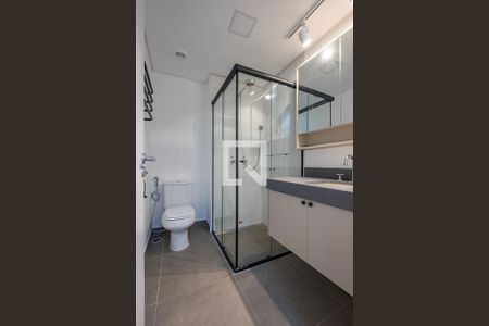 Studio para alugar com 28m², 1 quarto e sem vaga Studio para alugar com 28m², 1 quarto e sem vagaBanheiro