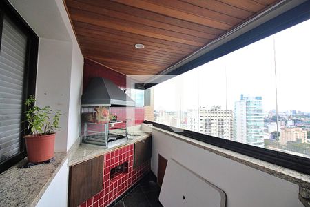 Sacada da Sala de apartamento para alugar com 4 quartos, 238m² em Centro, São Bernardo do Campo