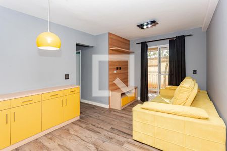 Sala de apartamento à venda com 3 quartos, 70m² em Vila Caraguatá, São Paulo