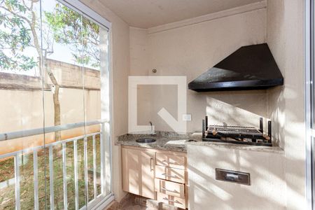 Varanda gourmet de apartamento à venda com 3 quartos, 70m² em Vila Caraguatá, São Paulo