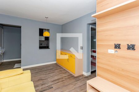 Sala de apartamento à venda com 3 quartos, 70m² em Vila Caraguatá, São Paulo