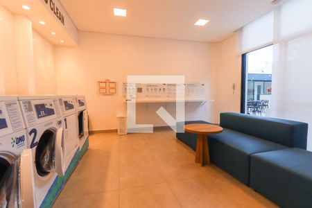 Studio para alugar com 19m², 1 quarto e sem vaga Studio para alugar com 19m², 1 quarto e sem vagaLavanderia