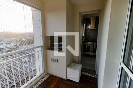 Detalhe - Varanda Gourmet de apartamento para alugar com 2 quartos, 95m² em Jardim Henriqueta, Taboão da Serra