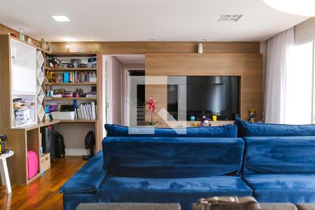 Sala de apartamento à venda com 2 quartos, 79m² em Campestre, Santo André