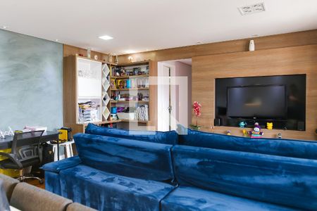 Sala de apartamento à venda com 2 quartos, 79m² em Campestre, Santo André