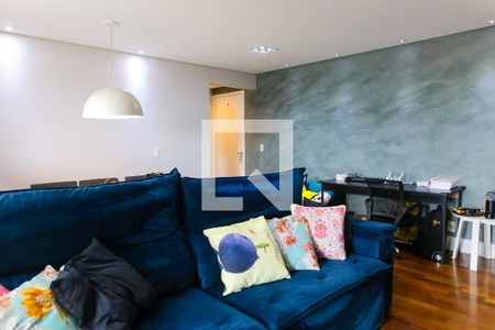 Sala de apartamento à venda com 2 quartos, 79m² em Campestre, Santo André