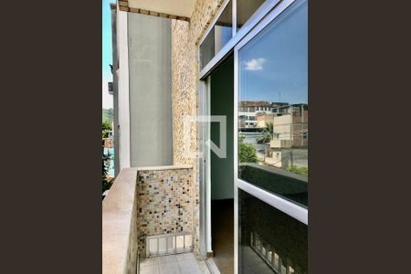 Varanda da Sala de apartamento para alugar com 3 quartos, 80m² em Riachuelo, Rio de Janeiro