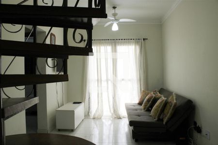 Sala de apartamento para alugar com 2 quartos, 183m² em Jardim das Conchas, Guarujá