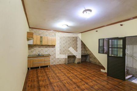 Sala/Cozinha de casa para alugar com 1 quarto, 40m² em Jardim Rosana, São Paulo