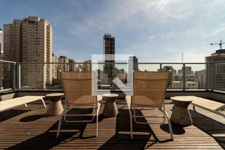 Studio para alugar com 31m², 1 quarto e sem vaga Studio para alugar com 31m², 1 quarto e sem vagaÁrea comum - Terraço