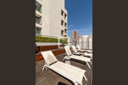 Studio para alugar com 31m², 1 quarto e sem vaga Studio para alugar com 31m², 1 quarto e sem vagaÁrea comum - Terraço