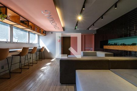 Studio para alugar com 31m², 1 quarto e sem vaga Studio para alugar com 31m², 1 quarto e sem vagaÁrea comum - Coworking