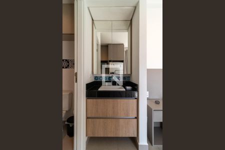 Corredor - Pia de kitnet/studio para alugar com 1 quarto, 31m² em Pompeia, São Paulo