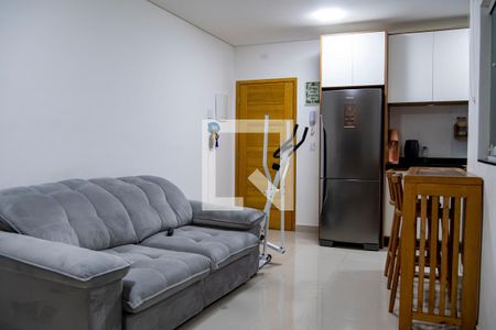 Sala de apartamento para alugar com 2 quartos, 110m² em Parque Novo Oratório, Santo André