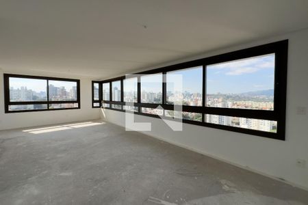 Sala de apartamento à venda com 3 quartos, 125m² em Petrópolis, Porto Alegre