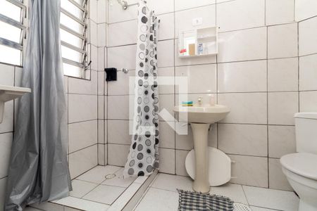Banheiro de kitnet/studio para alugar com 1 quarto, 43m² em Campos Elíseos, São Paulo