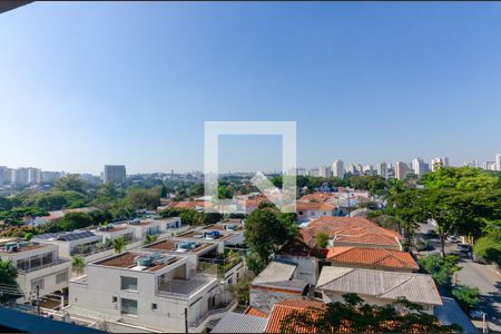 Vista da Varanda de kitnet/studio à venda com 1 quarto, 27m² em Campo Belo, São Paulo