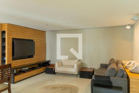 Sala de apartamento à venda com 3 quartos, 107m² em Sion, Belo Horizonte