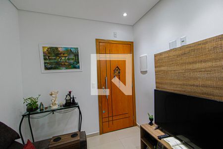 Sala de apartamento à venda com 2 quartos, 85m² em Vila Bela Vista, Santo André