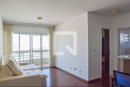 Sala de apartamento para alugar com 1 quarto, 55m² em Jardim do Mar, São Bernardo do Campo