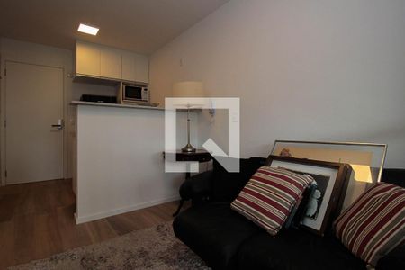 Sala de apartamento à venda com 1 quarto, 44m² em Paraíso, São Paulo