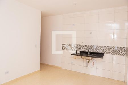 Sala e Cozinha de apartamento à venda com 2 quartos, 39m² em Jardim Triana, São Paulo