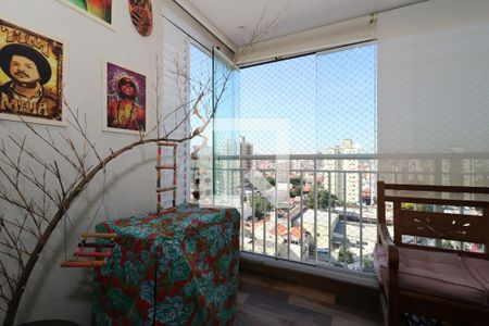 Área Gourmet de apartamento à venda com 2 quartos, 72m² em Vila Valparaíso, Santo André