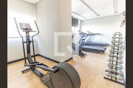 Área comum - Academia de apartamento para alugar com 1 quarto, 26m² em Belenzinho, São Paulo