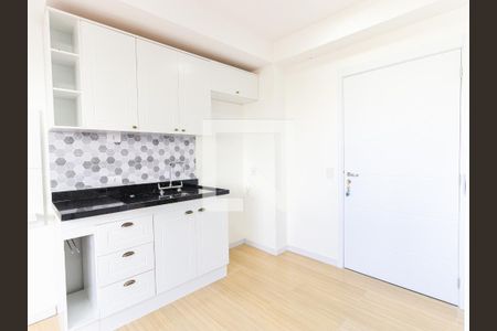 Cozinha de apartamento para alugar com 1 quarto, 26m² em Belenzinho, São Paulo