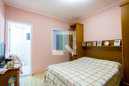 Quarto 1 - Suíte de apartamento à venda com 3 quartos, 115m² em Vila Assunção, Santo André