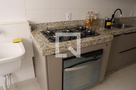 Apartamento para alugar com 70m², 2 quartos e 1 vagaDetalhe da cozinha